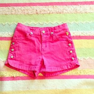 HOT PINK HIGH WAISTED POLO SHORTS!💖