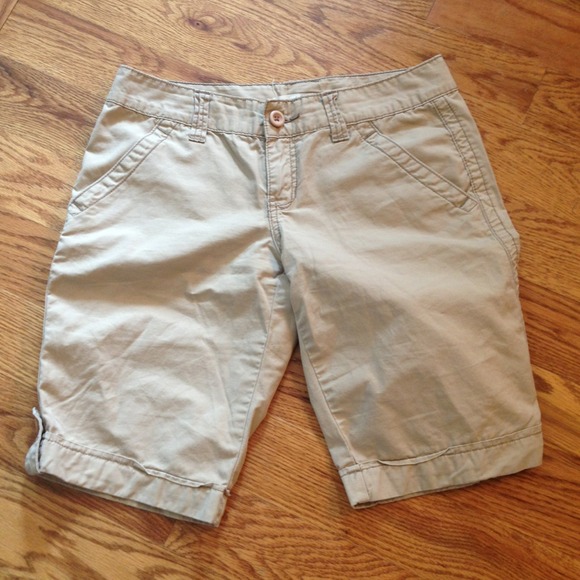 Khaki Bermuda Shorts