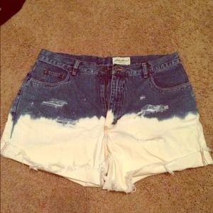 HANDMADE Eddie Bauer high waisted shorts