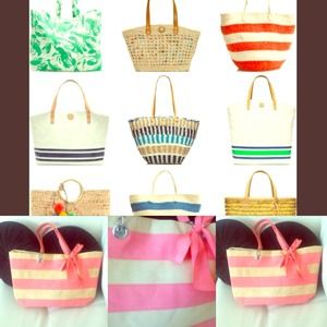 Cute summer beach bag, clean & new !