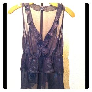 Banana Republic ruffle top