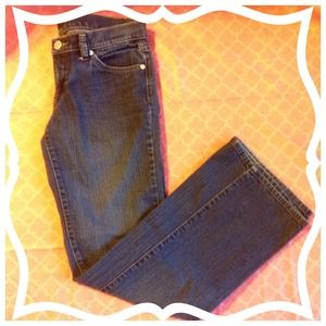 Perfect BCBG MaxAzria Bootcut Jeans. Size 28.