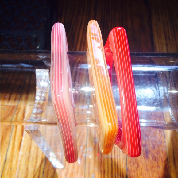 3 piece square bangle set
