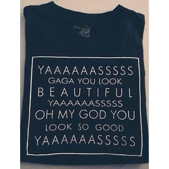 American Apparel Tops - YAS YASS YAASS Lady Gaga Shirt NWOT