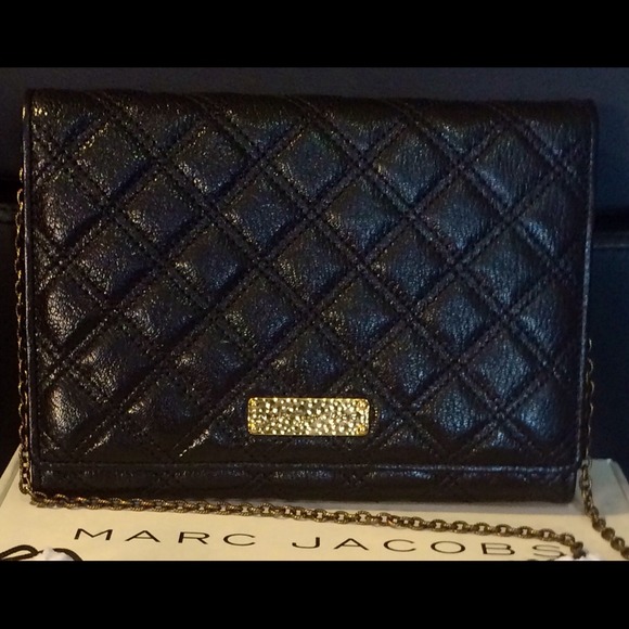 NEW MARC JACOBS Baroque All in One Quilted Clutch