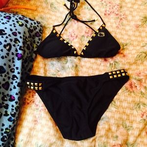 Studded Hello Kitty Bikini