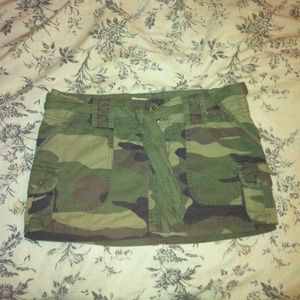 Cute Camo Abercrombie and Fitch Skirt!