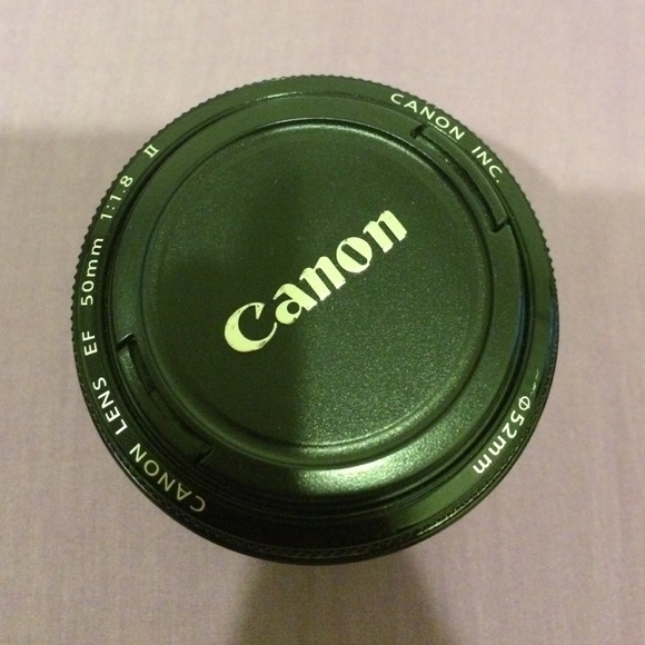 Canon 50mm f/1.8 lens