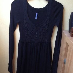 Free People Black Top