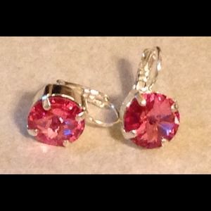 Swarovski Crystal drop earrings