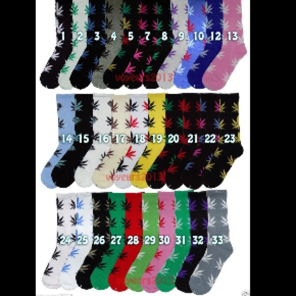 (2) pair Huf Socks