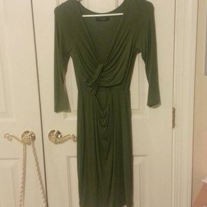 Brand new Olive green midi dress