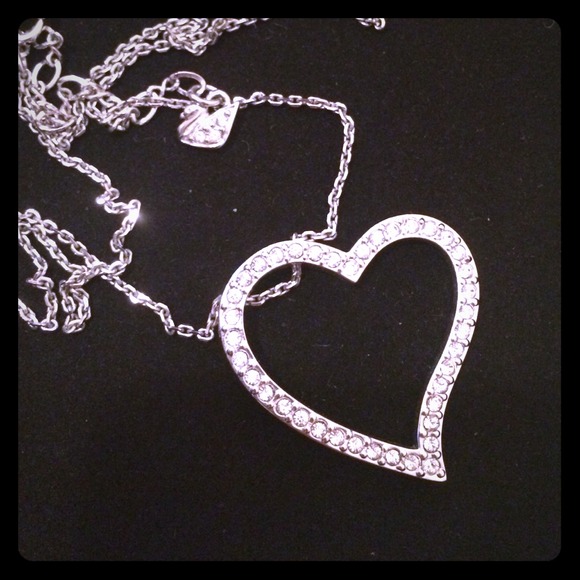 Swarovski heart pendant