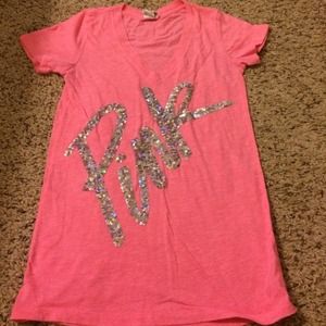 ❌On hold❌VS PINK bling tee