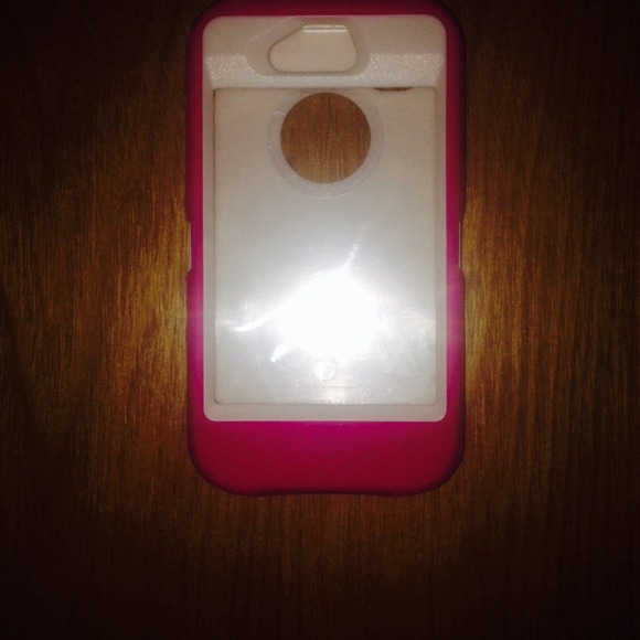 Pink iPhone 4/4S case, full cover