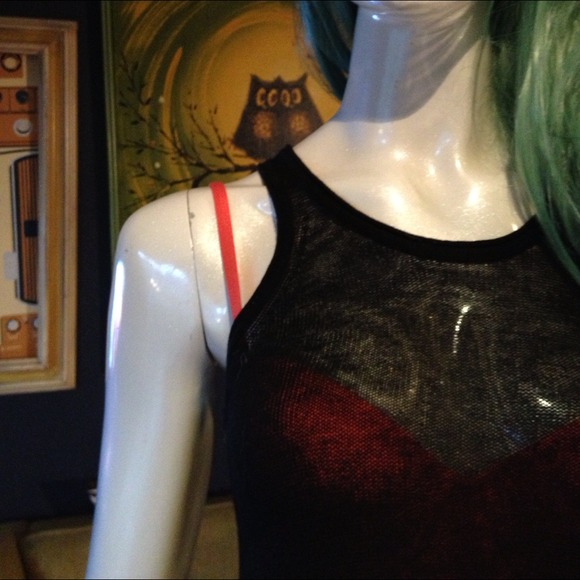 Max Azria Light Racerback Body Con Dress - Picture 3 of 4