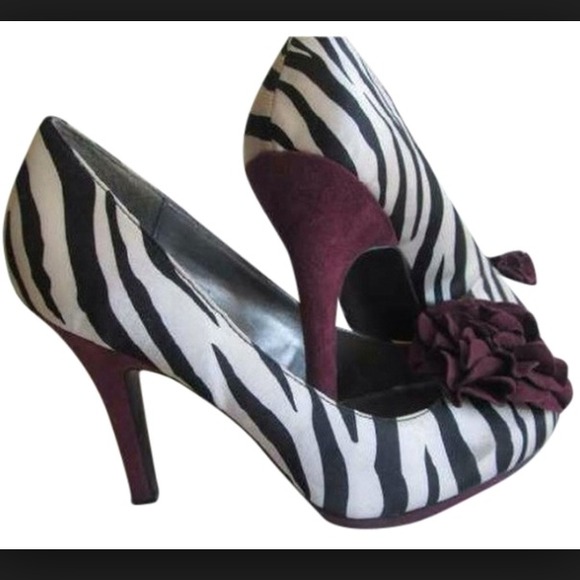 Madden Girl Zebra Heels