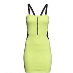 H&M Limegreen Bodycon