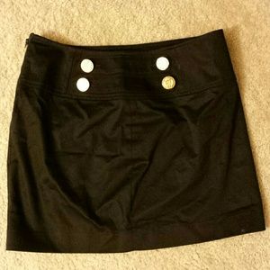 Express black mini skirt