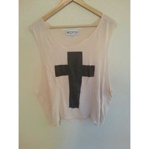 Wildfox cross tank
