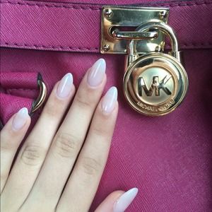 PINK MK MICHAEL KORS HAMILTON BAG ($200 OFF!!!!!)