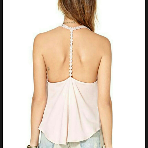 Nasty Gal daisy strap cami tank