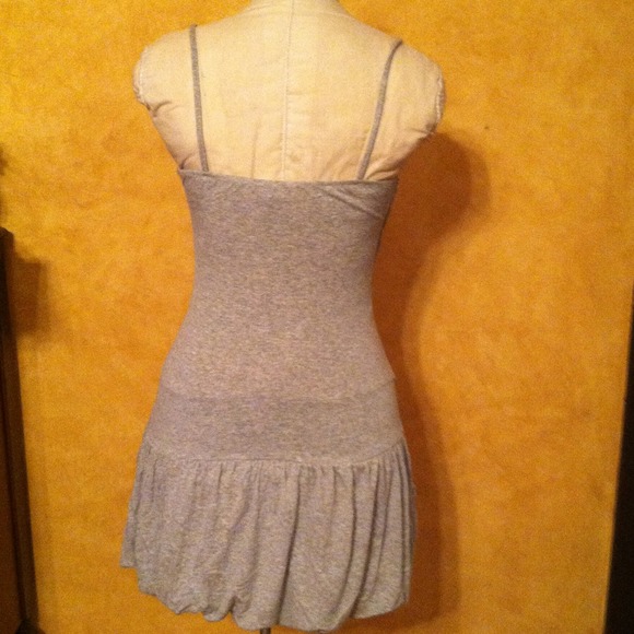 Urban outfitters Lux heather gray bubble dress S - Picture 2 of 2