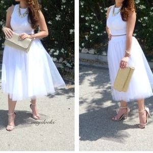Dresses - White tutu. Dresses - White tutu.