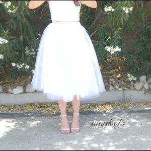 Dresses - White tutu. Dresses - White tutu.