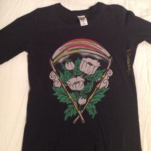 Black long sleeve Ed Hardy t-shirt