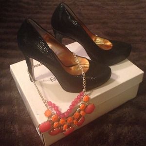 Black BCBG black heels