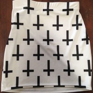 Black milk Cross of St. Peter skirt