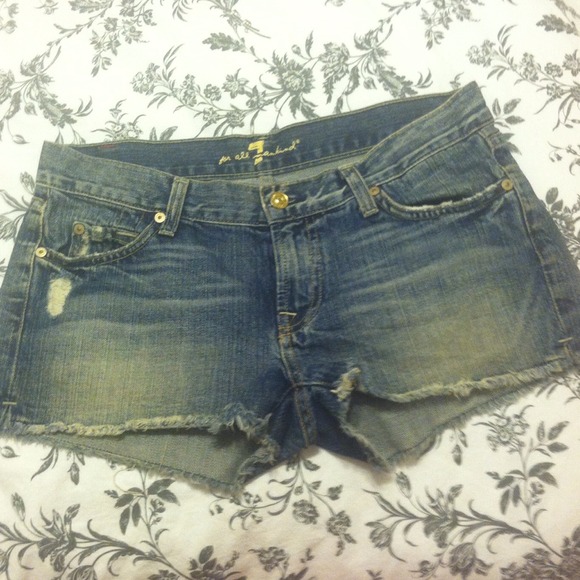 Seven jean shorts
