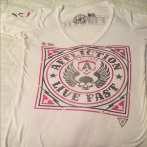 Affliction V-Neck top
