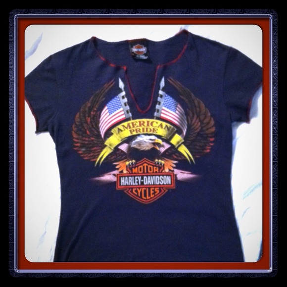 🎀VINTAGE STYLE HARLEY DAVIDSON TEE🎀