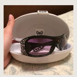 Swarovski Crystal Embedded D&G Sunglasses