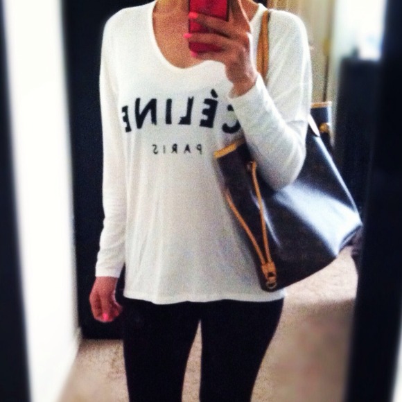 Celine Top 💗 As Seen On Rihanna - Picture 4 of 4