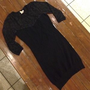 ARDEN B lace sweater dress