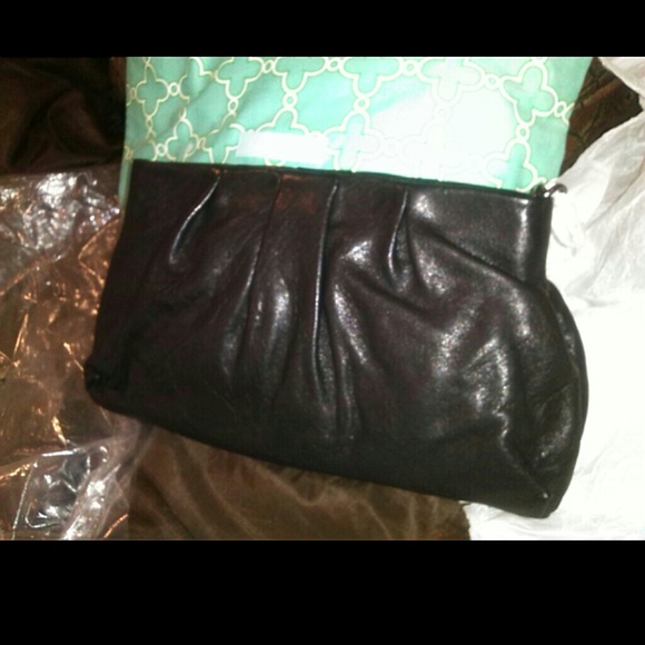 Stella & Dot Black Clutch