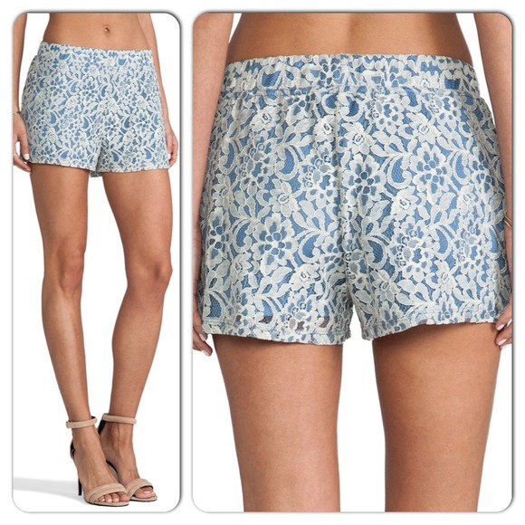 NWT BB Dakota 2 toned lace shorts - Picture 2 of 4