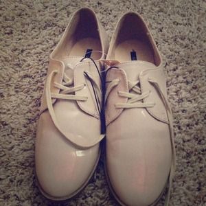 Nude F21 Oxfords 🎊Lowered!!🎊