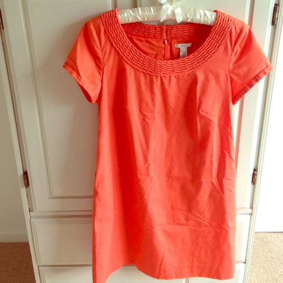 Silk/cotton jcrew shift