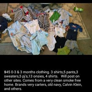 Clothing 0-3 3 months