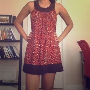 Cute summer dress - paisley type pattern