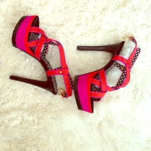 Strappy Stiletto Heels
