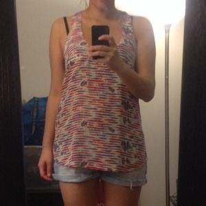 Very carefully worn Joie tank blouse.