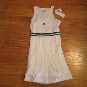 Adidas white tennis dress