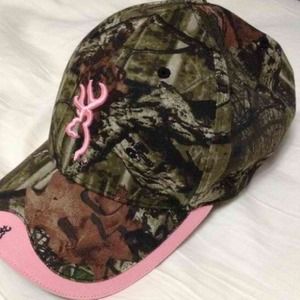 💜 Pink Camo Browning Hat 💜