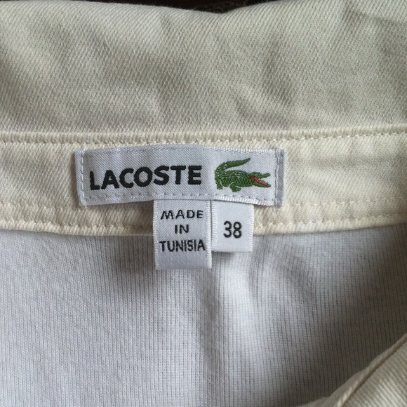 Lacoste Limited Edition Crest Polo--Size 38 (US S) - Picture 4 of 4