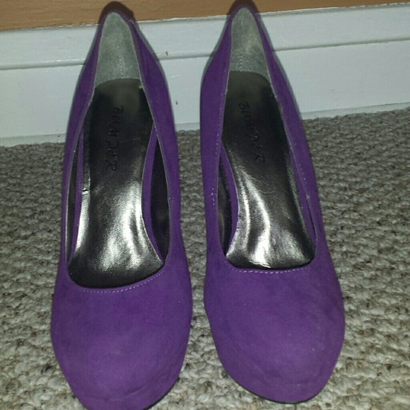 🔥Purple Velvet Heels🔥